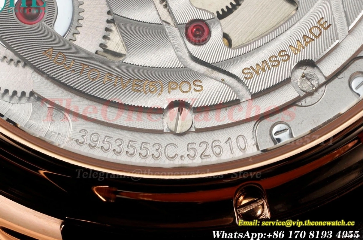 RG Blue Calendar A52610 Perpetual 5033 V9F LE Num Portugieser 0522